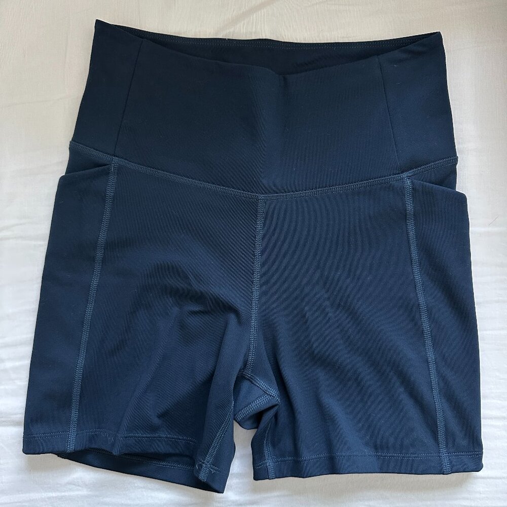 Girlfriend Collective Compressive Pocket Run Short (Midnight)